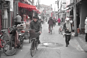 Los hutangs son los barrios populares de Pekin donde se da una intensa actividad comercial y de movimiento de ciudadanos
