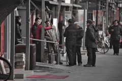 Los juegos de cartas son tambien muy usuales verlos por toda la ciudad de Pekin