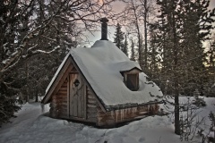 Cabaña de día en Finlandia